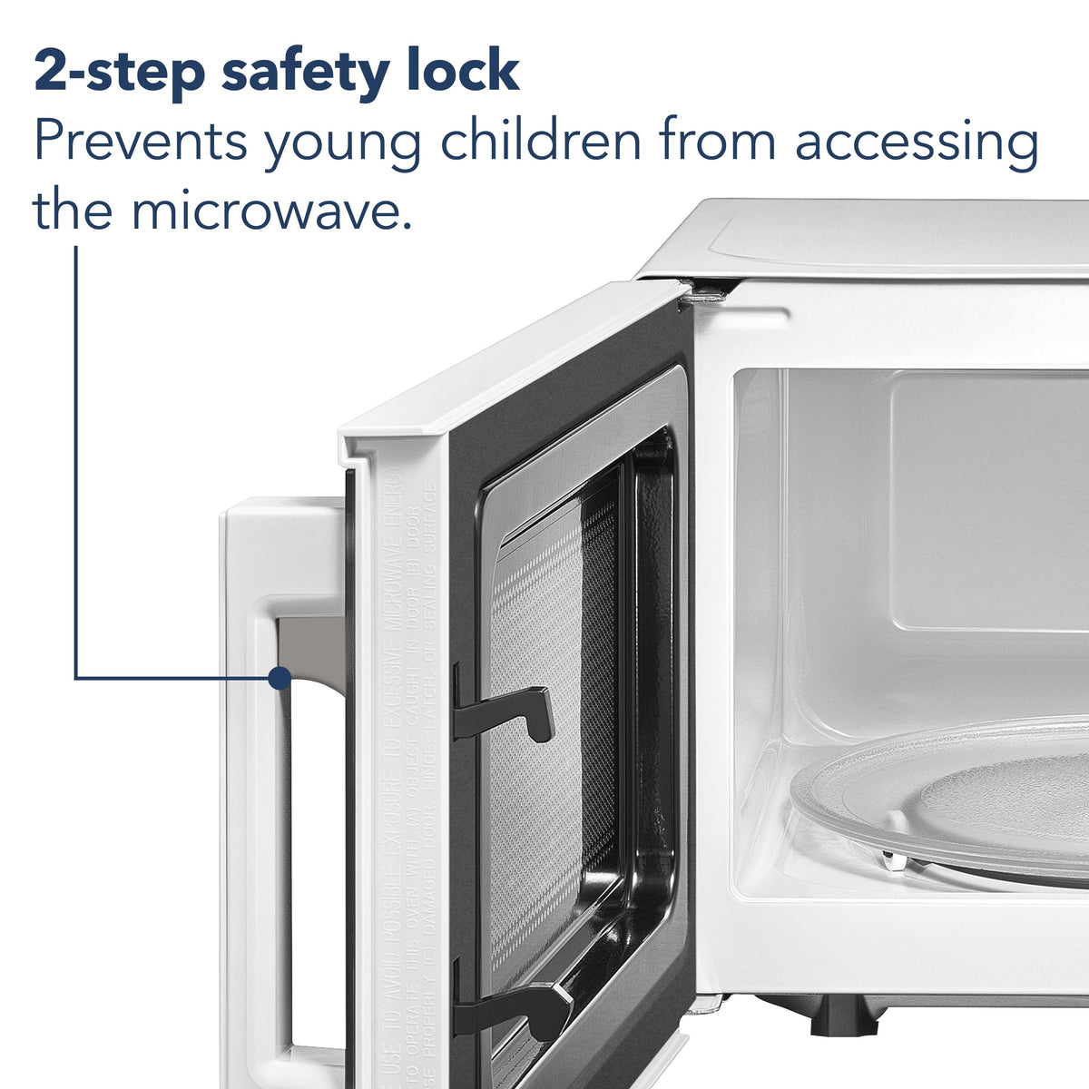Insignia™ - .7 Cu. Ft. Compact Microwave - White