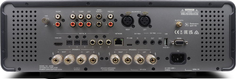 Rotel - MICHI PRESTIGE X430 INTEGRATED AMPLFIER - Black