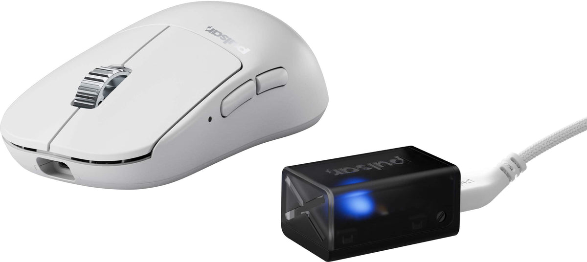 Pulsar - X2H eS Medium Wireless Gaming Mouse - Wireless - White