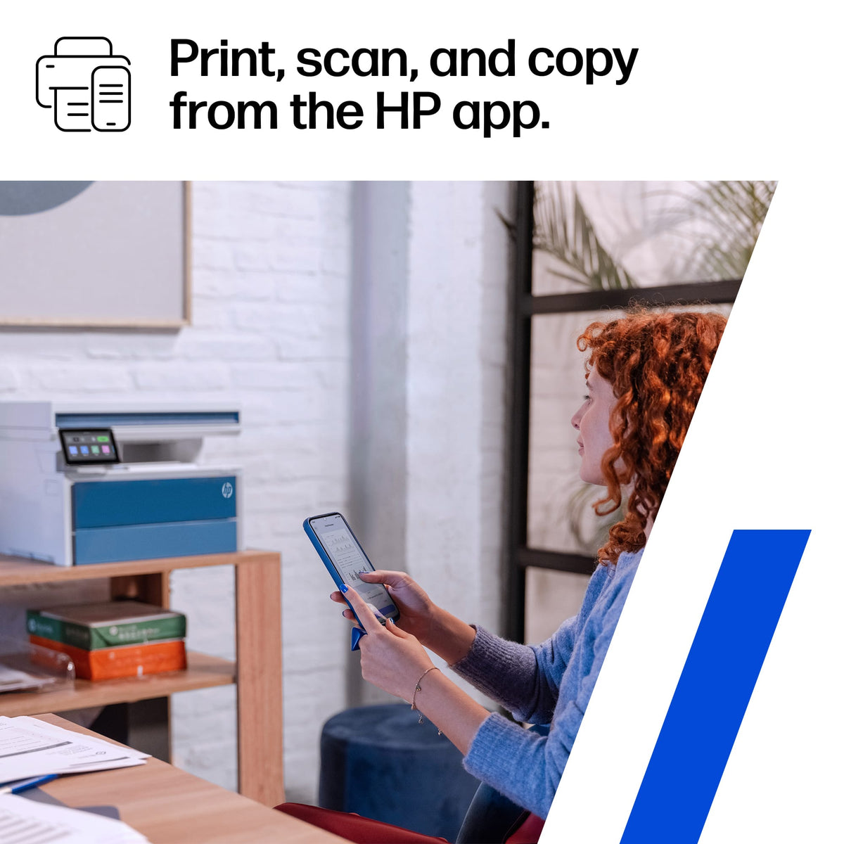 HP - LaserJet Pro MFP 4112dw Wireless Black & White All-in-One Laser Printer, Scan, Copy, Fax, 2-Sided Printing, AI-Enabled - White