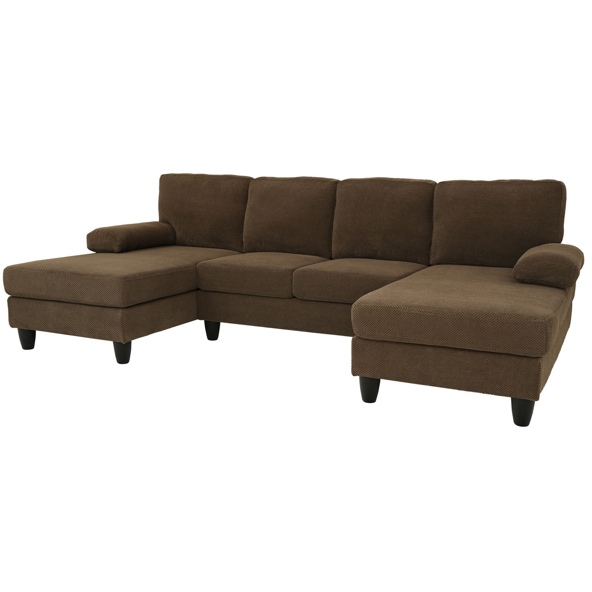 Sofá en forma de U con doble chaiselongue