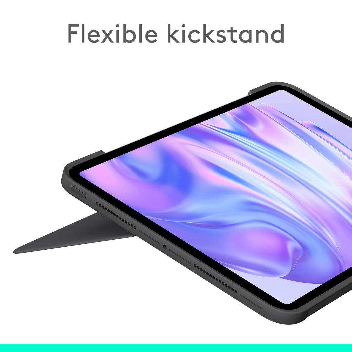 Logitech - Combo Touch for iPad Pro 11-inch (Latest Model)(M4 & M5) Keyboard Case with Detachable Keyboard and Trackpad - Graphite