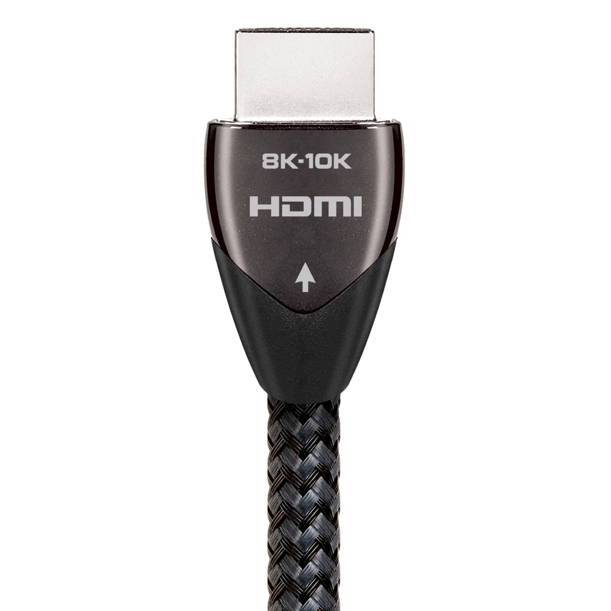 AudioQuest - Carbon 48 2.5' 4K-8K-10K 48Gbps HDMI Cable - Gray on Black