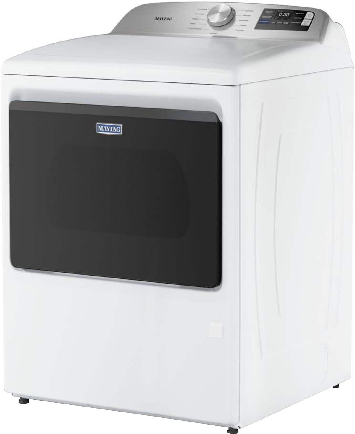 Maytag - 7.4 Cu. Ft. Smart Electric Dryer with Extra Power and Advanced Moisture Sensing - White