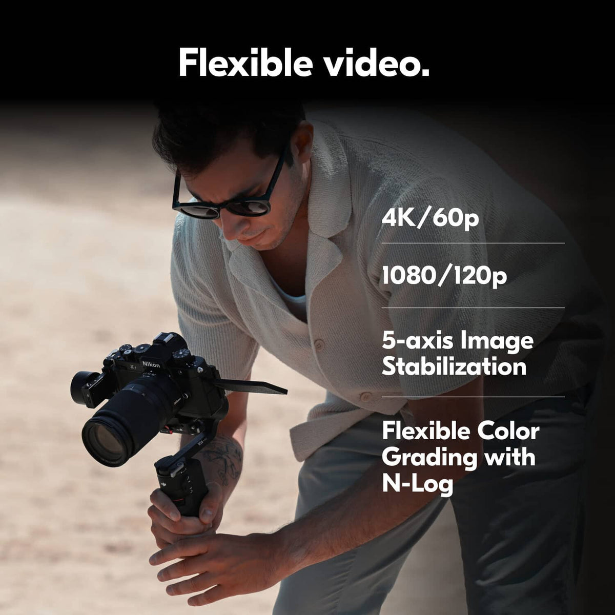 Nikon - Z f 4K Video Mirrorless Camera (Body Only) - Black