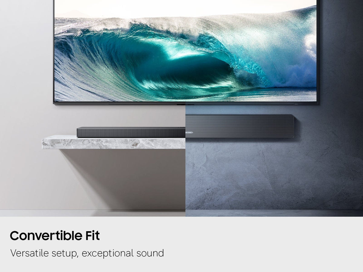 Samsung - Q-Series 7.1.2 ch Soundbar with Built-In Woofers - Graphite Black