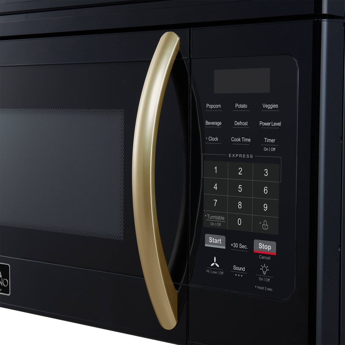Forno Appliances - Scalo 1.6 Cu. Ft. Over-the-Range Microwave with Sensor Cooking and Auto-Defrost - Black