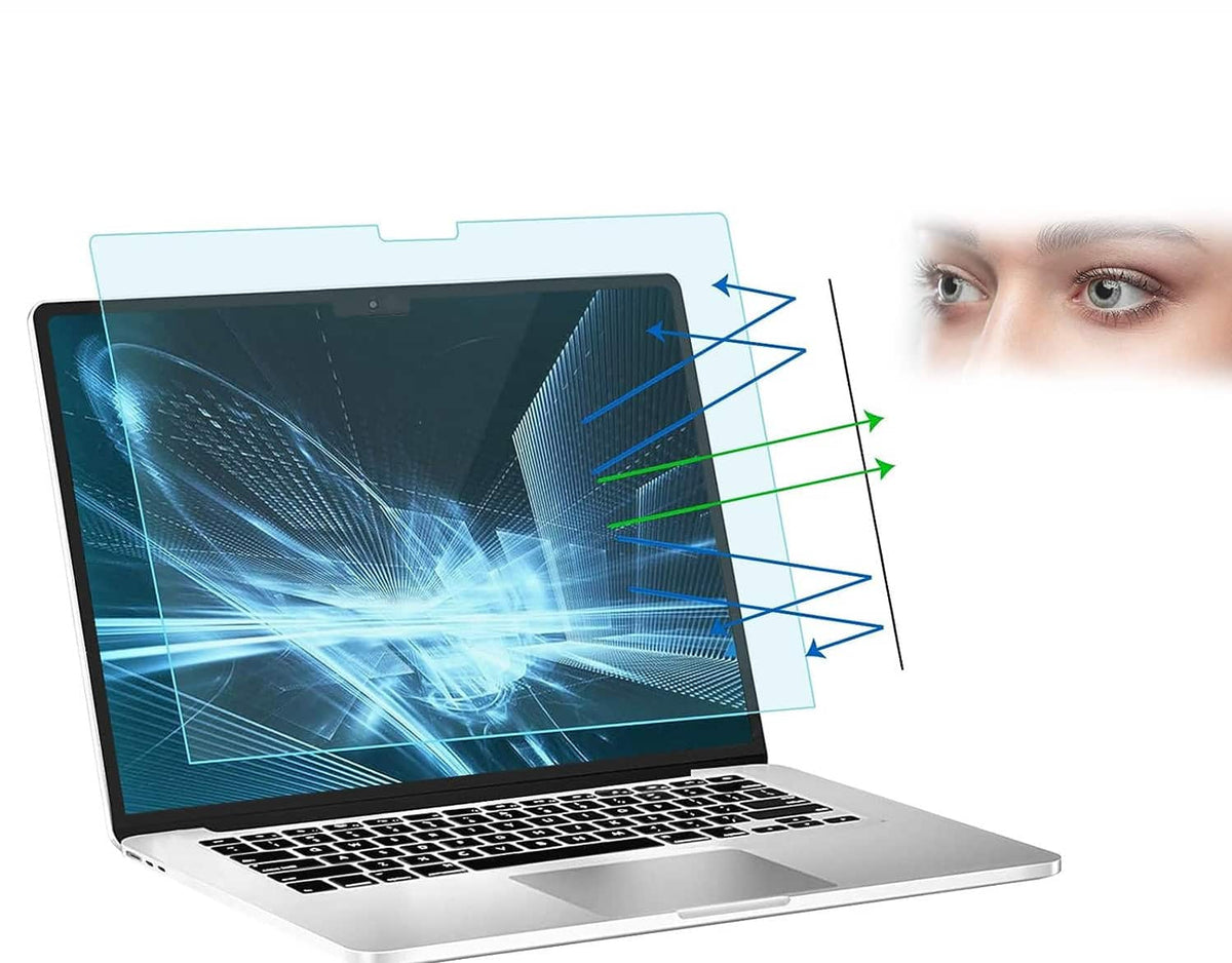 Techprotectus - Tempered Glass Screen Protector for 2023 Macbook Air 15" M2
