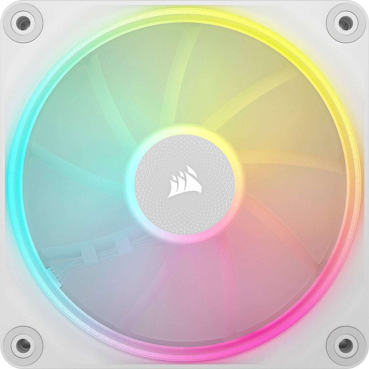 CORSAIR - iCUE LINK LX120 RGB 120mm PWM Single Case Fan Expansion - White