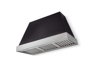 AGA - 48 inches - Externally Vented - Wall Range Hood - Matte Black