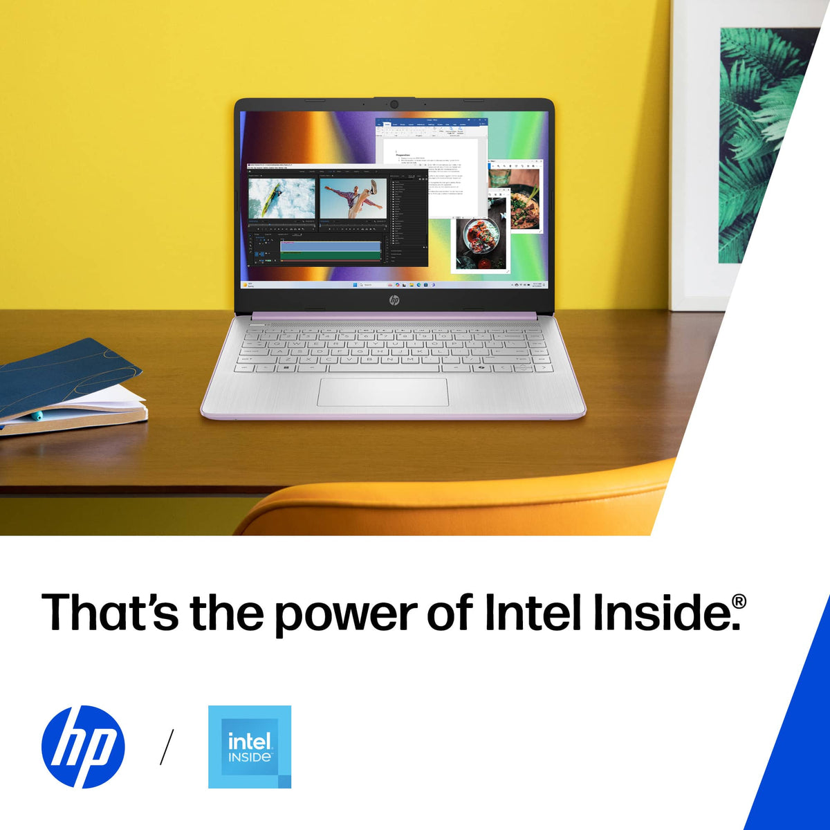HP - 14" Laptop - Intel N150 Processor - 4GB Memory - 128GB UFS - Honey Lavender