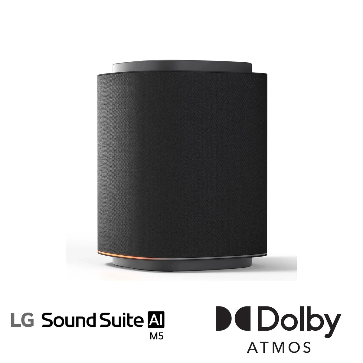 LG - Sound Suite M5 Wireless Spatial Speaker with Wi-Fi and Apple Airplay 2 - Black