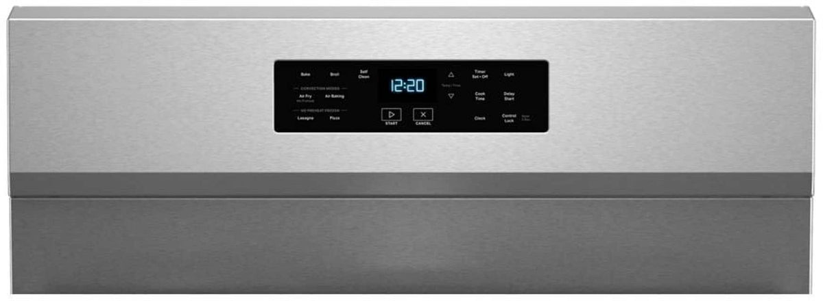 Whirlpool - 30 in. Wide 5 burners 5.0 cu. ft. Freestanding Single Gas Range with Air Fry and Air Baking - Stainless Steel
