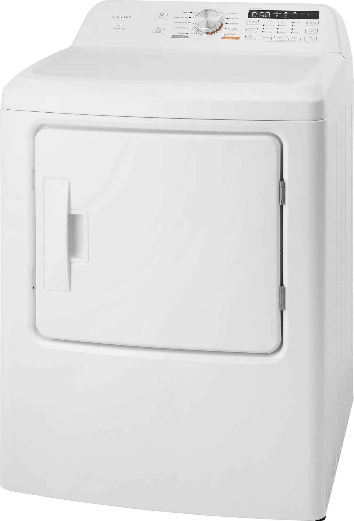 Insignia™ - 7 Cu. Ft. Gas Dryer with Sensor Dry - White