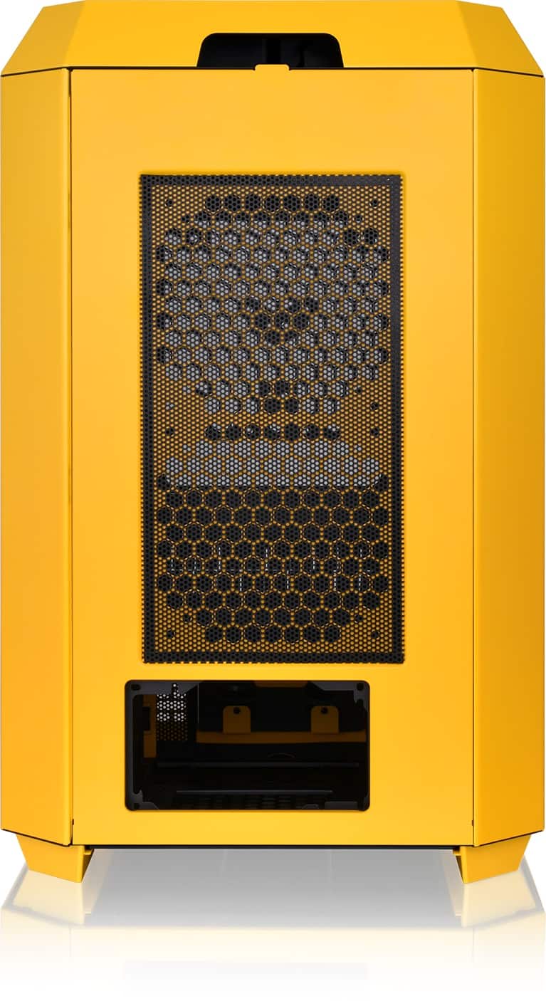 Thermaltake - The Tower 300 Micro ATX PC Case - Bumblebee Yellow