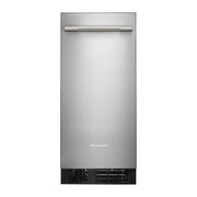KitchenAid - 15" 25-Lb. Ice Maker - PrintShield Stainless Finish