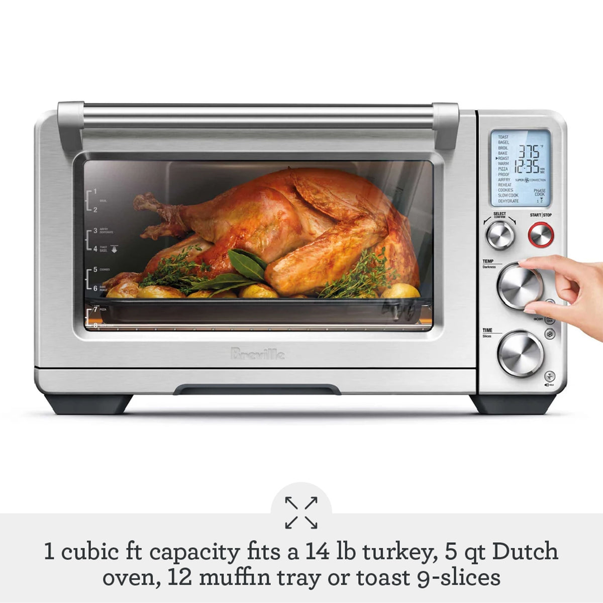 Breville - the Smart Oven Air Fryer Pro - Brushed Stainless Steel