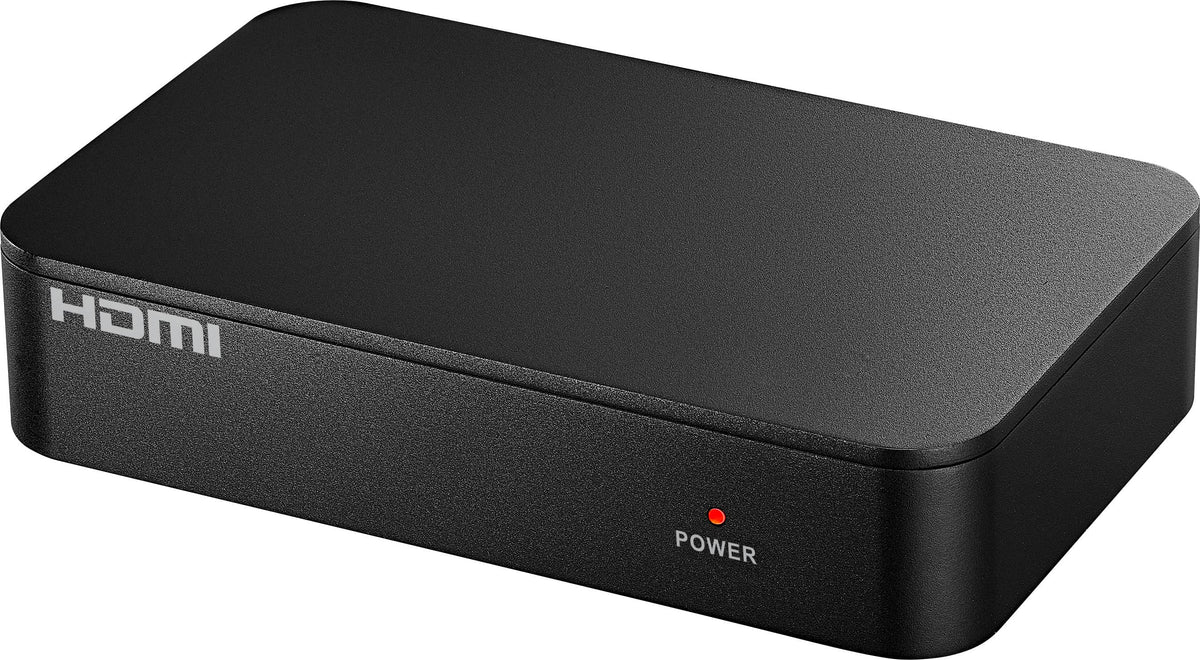 Insignia™ - HDMI 2-Output Splitter with HDR Pass-Through - Black