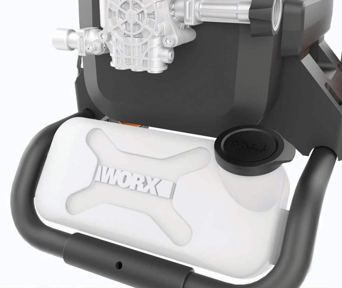 WORX - Electric Pressure Washer up to 2000 PSI - Black