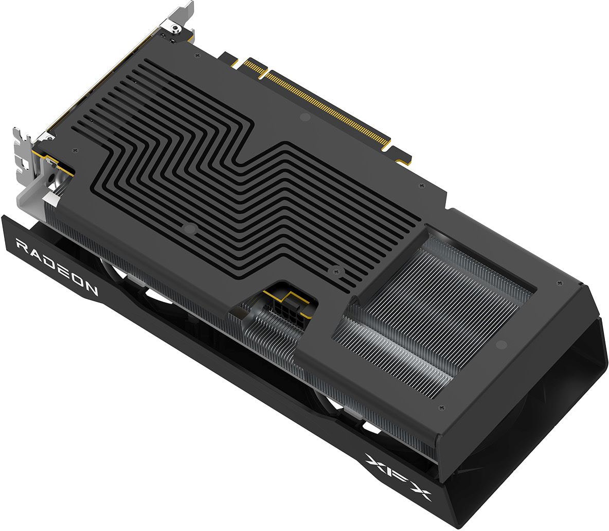 XFX - Swift AMD Radeon RX 9060XT 16GB GDDR6 PCI Express 5.0 Gaming Graphics Card - Black