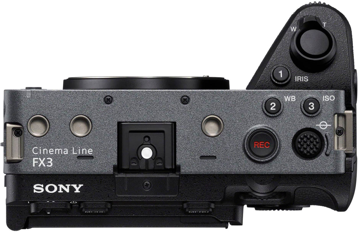 Sony - FX3A Cinema Line Full-frame Camera - Black