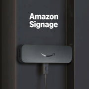Amazon - Signage Stick – Pro 4K Signage – 16GB - Designed for Businesses, Easy Setup w/ free Mobile App/CMS Compatibility - Black