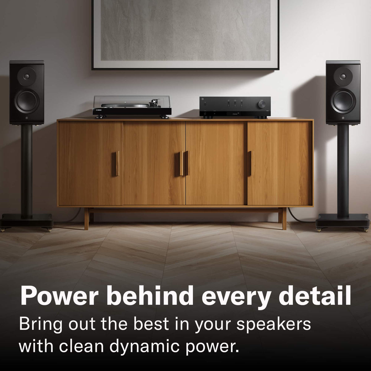 Yamaha - R200A 2-Ch. Stereo Receiver with Bluetooth, Phono Input & Subwoofer Output - Black