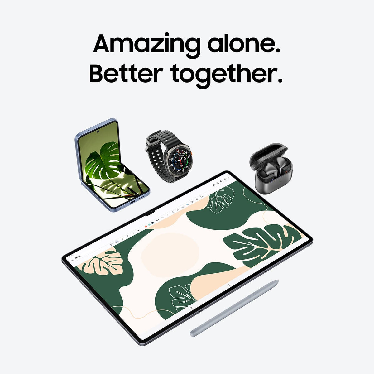 Samsung - Galaxy Tab S10 Ultra - 14.6" 1TB - Wi-Fi - with S-Pen - Moonstone Gray