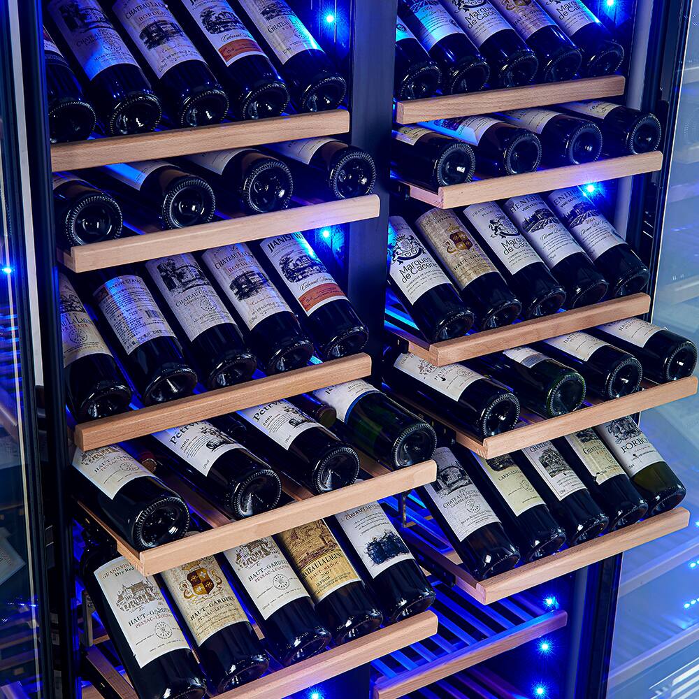 Forno Appliances - Vernazza 166-Bottle Dual Zone Wine Cellar - Stainless Steel