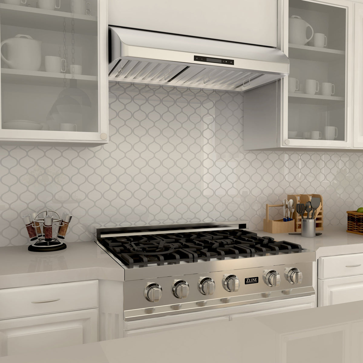 ZLINE - 30 inches - Convertible - Under cabinet Range Hood - Silver