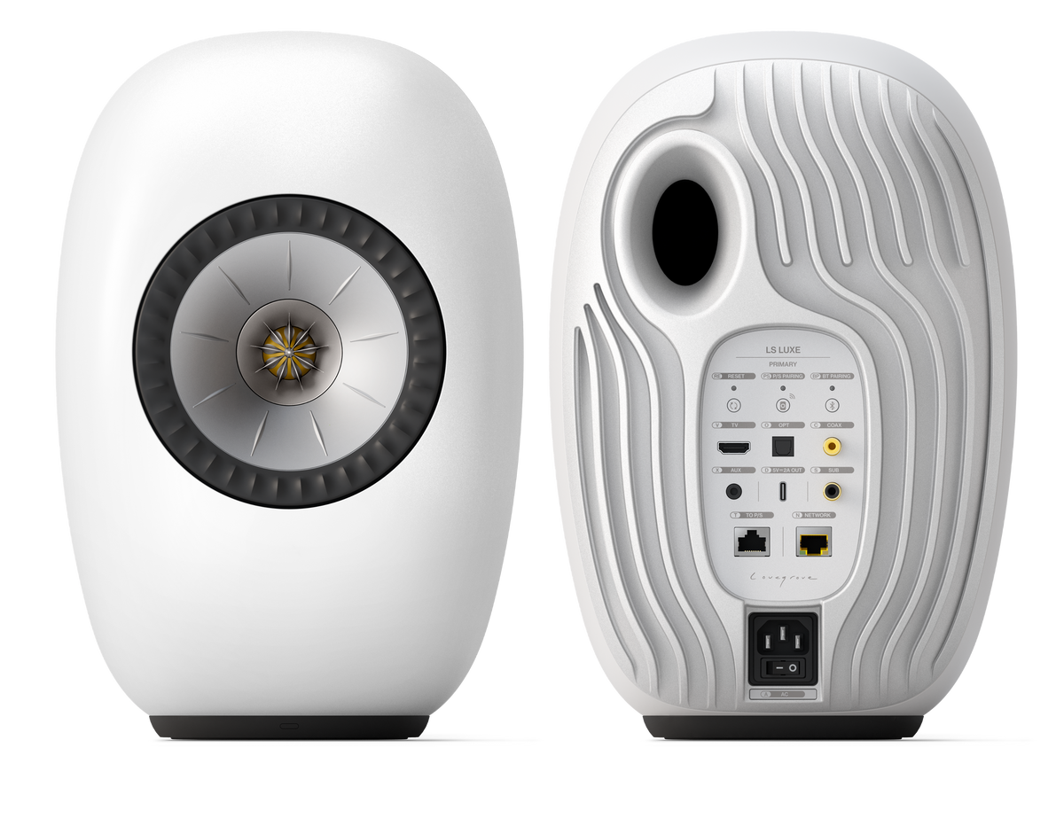 KEF - LS LUXE (Pair) - Mineral White