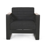 Giovanna - Club Chair Set With Aluminum Frame