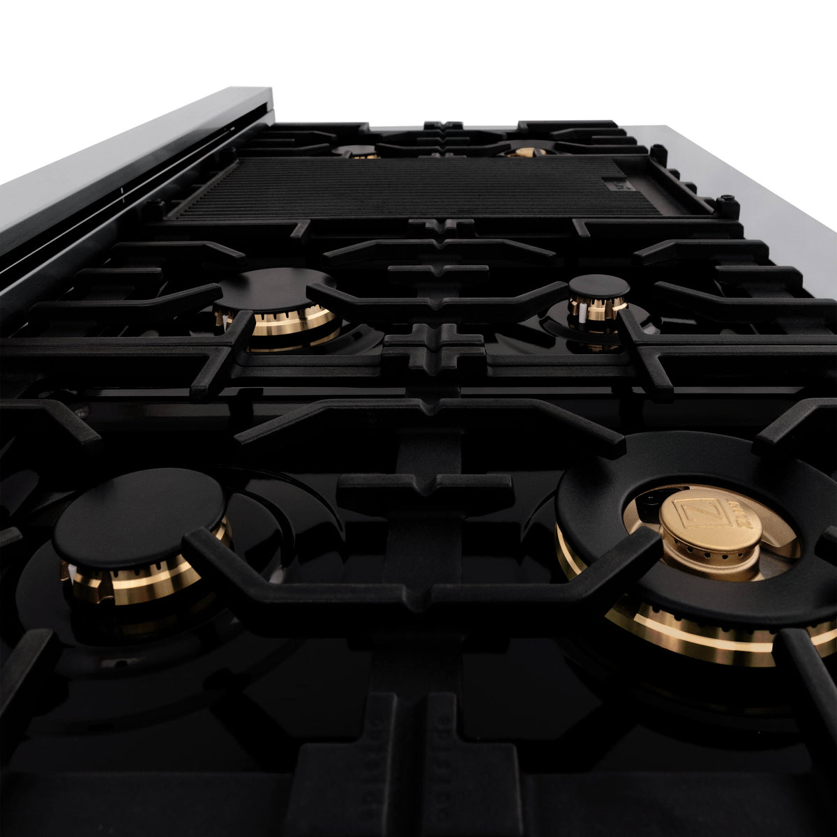 ZLINE - 60 in. Wide 8 Burner Legacy Dual Fuel Range w/ Gas Cooktop & 2 Electric Ovens  (RA-BR-60) - Stainless Steel Look