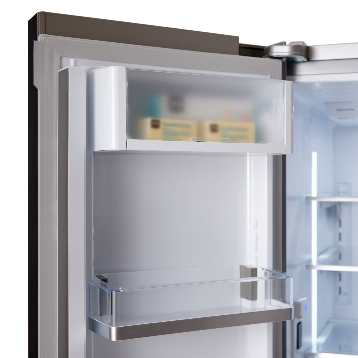 Viking - 36 in. Wide French Door Refrigerator - Stainless Steel