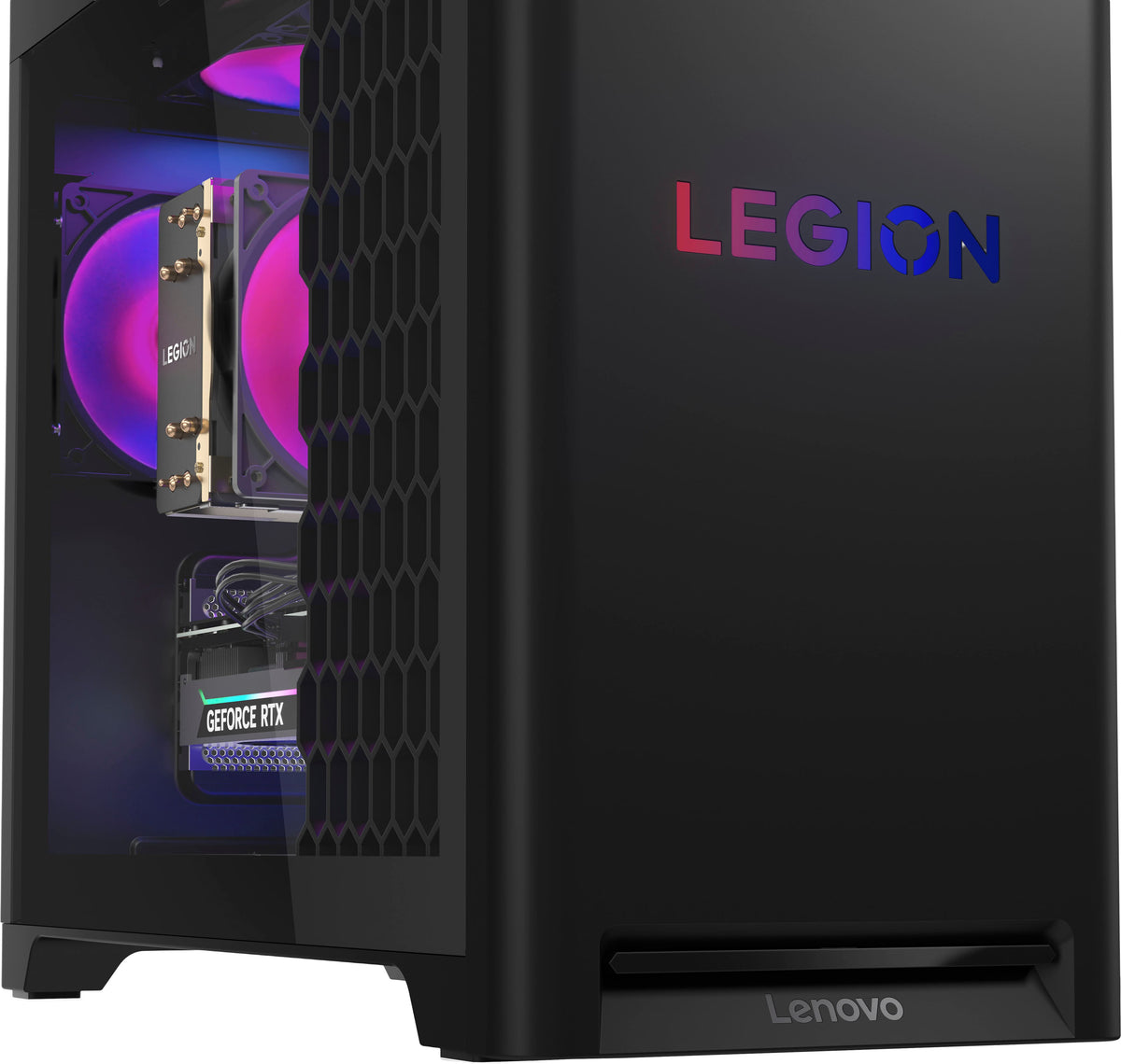 Lenovo - Legion Tower 5 Gaming Desktop - AMD Ryzen 7 7800X3D - 32GB Memory - NVIDIA GeForce RTX 5070 - 1TB SSD - Eclipse Black
