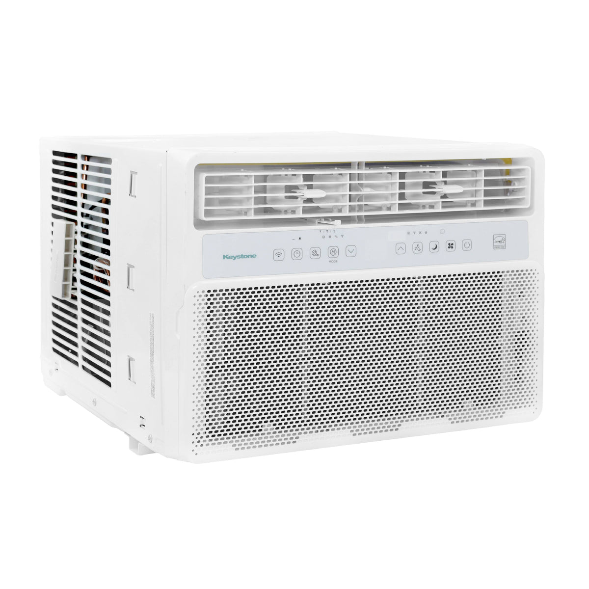 Keystone - 8,000 BTU 350 Sq. Ft Window Mounted Inverter Air Conditioner with Remote Control - White