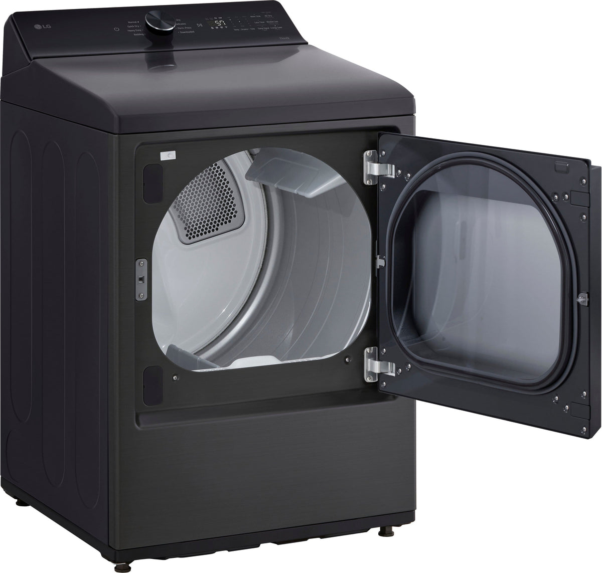 LG - 7.3 Cu. Ft. Smart Gas Dryer with Sensor Dry - Custom Panel Ready