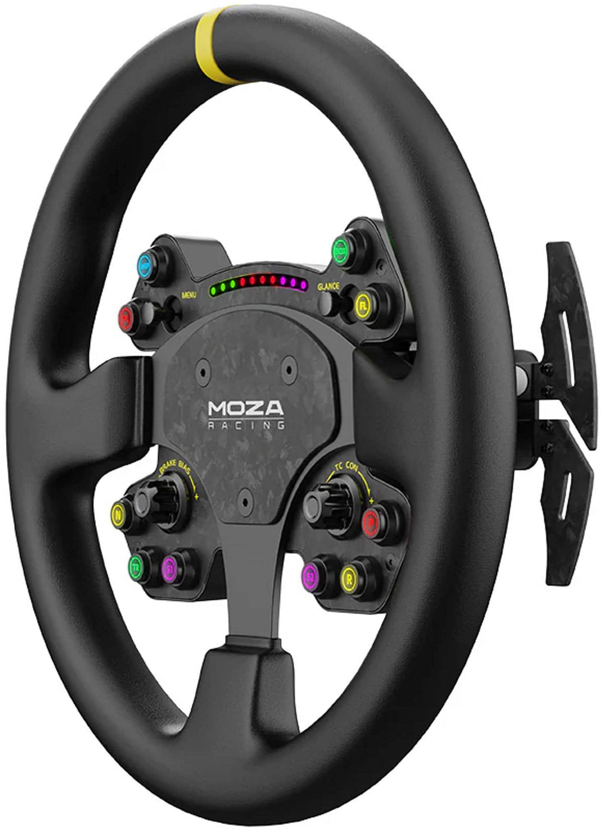 Moza Racing - RS V2 Sim Racing Steering Wheel for Windows - Black