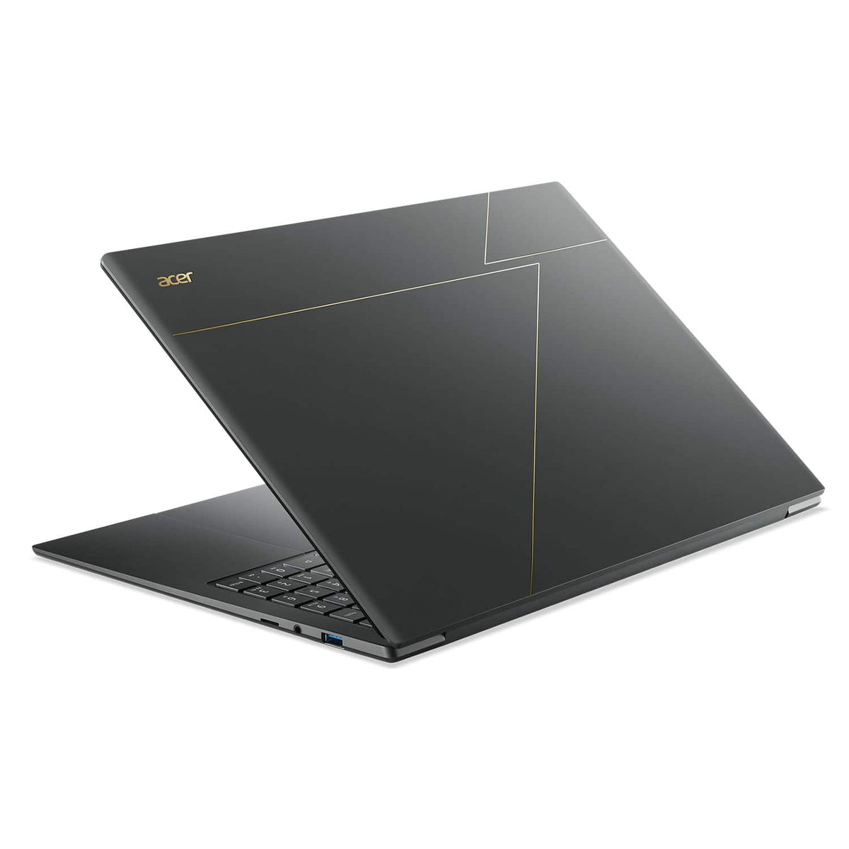 Acer - Swift 16 AI - Copilot+ PC - 16" 3K OLED Touchscreen Laptop - Intel Core Ultra X7 358H 2026 - 16GB Memory - 1TB Storage - Basalt Gray