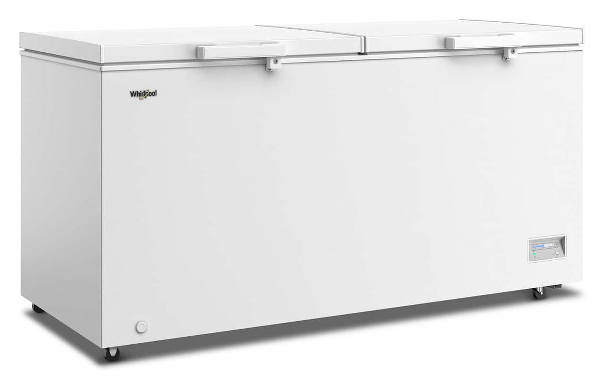 Whirlpool - 19 cu. ft. Convertible Freezer-to-Fridge Chest Freezer with 4 Storage Baskets - White