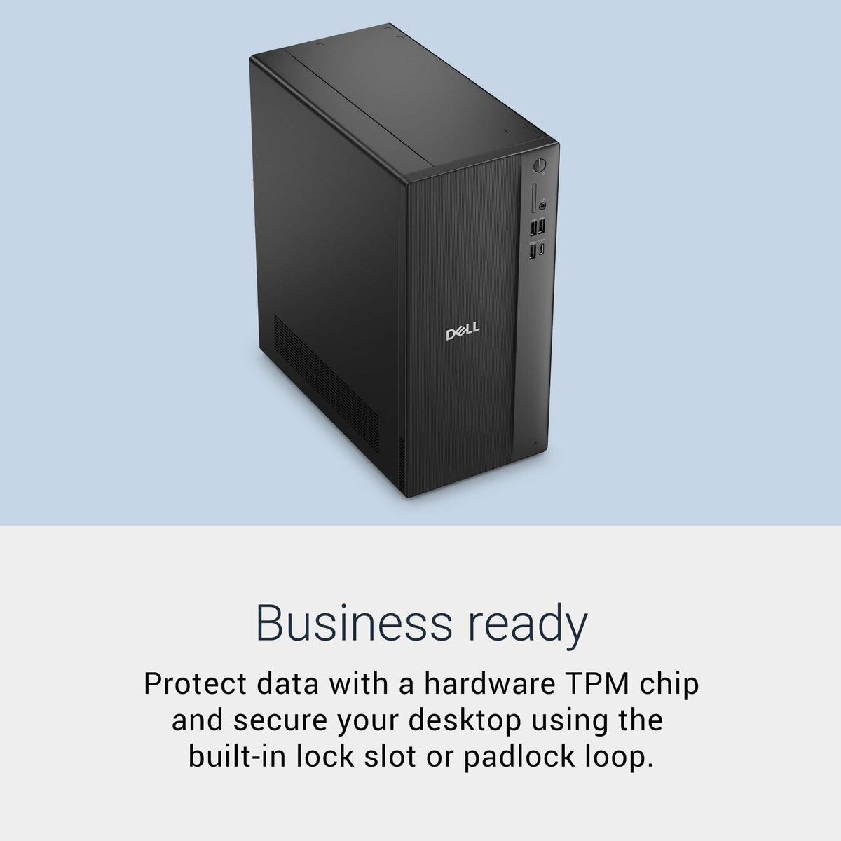 Dell - Desktop - AMD Ryzen 5 150 2025 - 16GB Memory - AMD Radeon 660M - 512GB Storage - Black