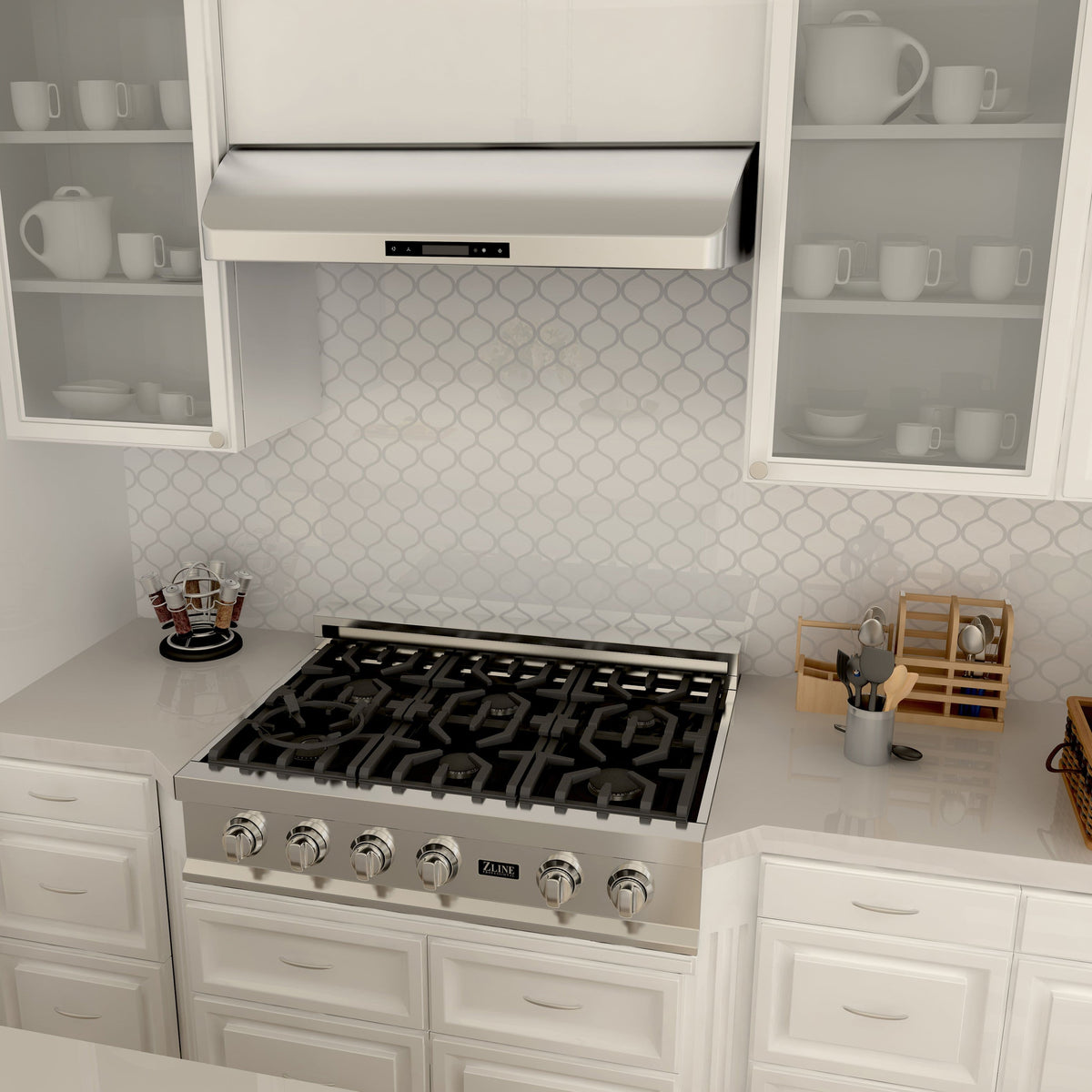 ZLINE - 30 inches - Convertible - Under cabinet Range Hood - Silver