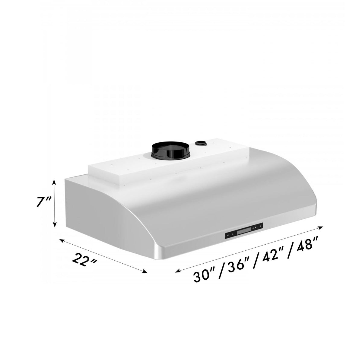 ZLINE - 30 inches - Convertible - Under cabinet Range Hood - Silver