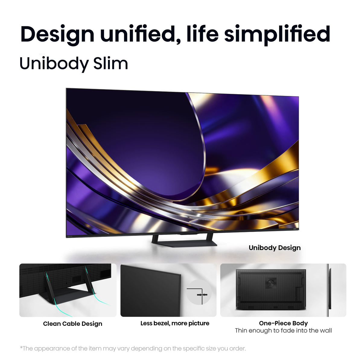 Hisense - 75" Class U7 Series MiniLED QLED UHD 4K HDR Smart Google TV (2026)