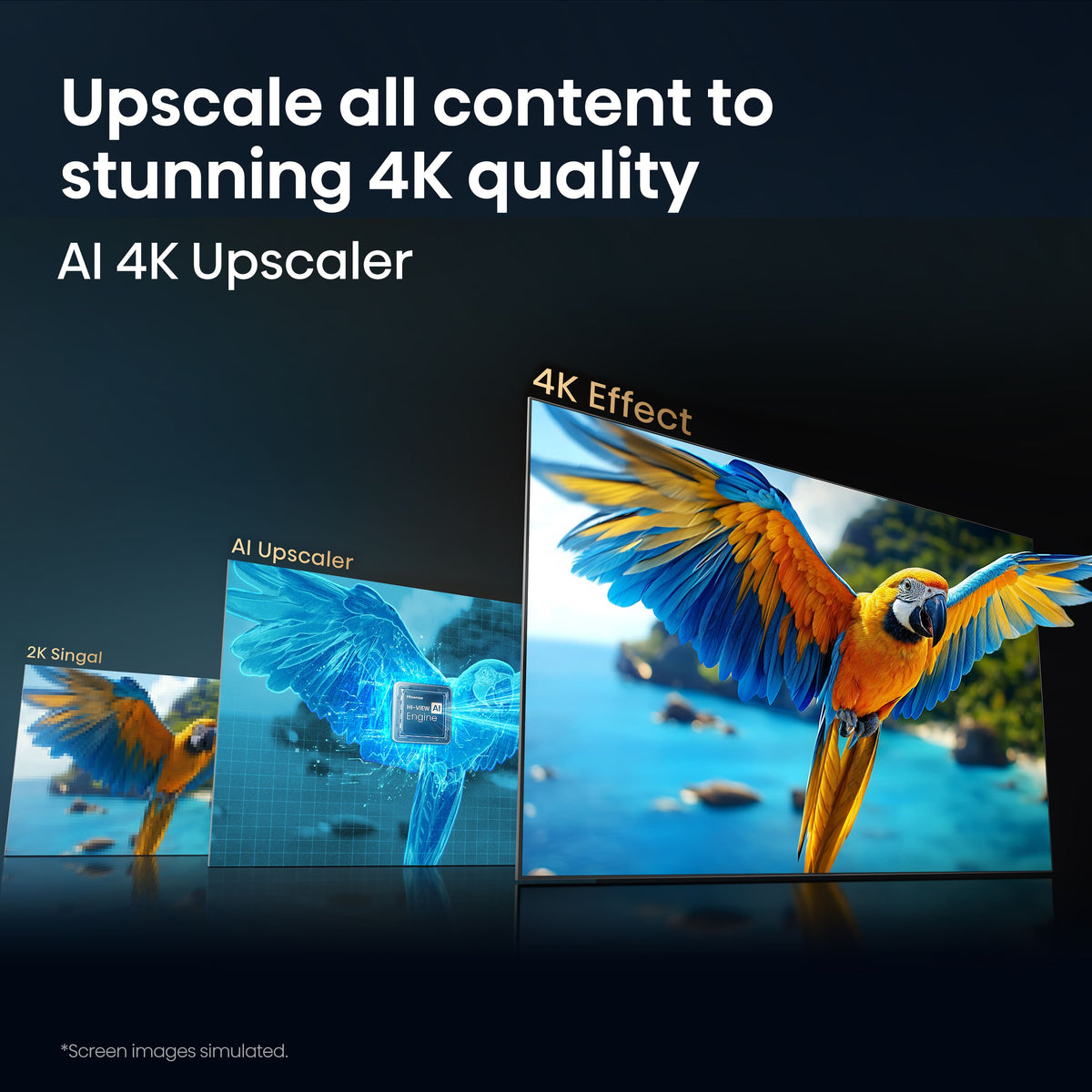 Hisense - 55" Class U6 Series MiniLED QLED UHD 4K HDR Smart Fire TV (2026)