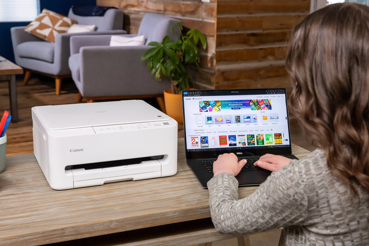 Canon - PIXMA TS4320 Wireless All-In-One Inkjet Printer - White