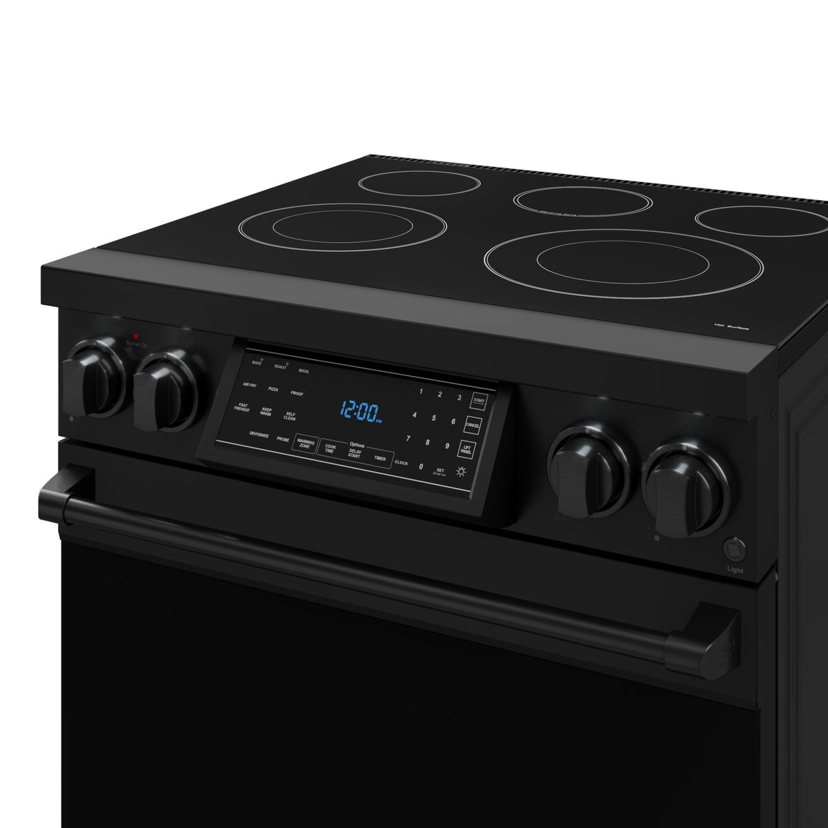 30 in. Wide 5 Elements Gordon Ramsay Series by Thor Kitchen 4.55 Cu. Ft Freestanding Electric Range - Black