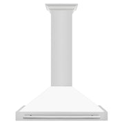 ZLINE - 36 inches - Externally Vented - Wall Range Hood - White Matte