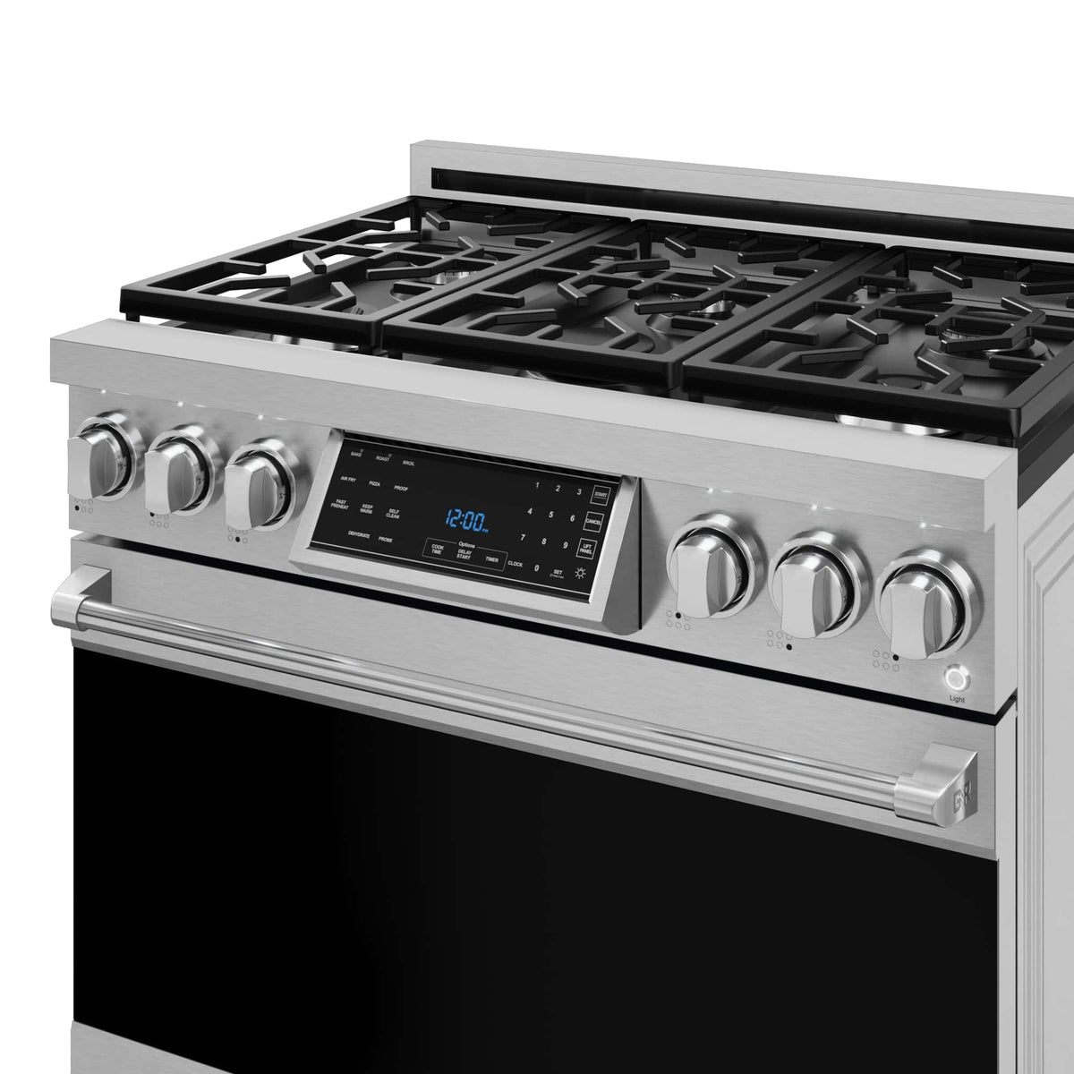 36 in. Wide 6 Burner Gordon Ramsay Series by Thor Kitchen 6.0 Cu. Ft Freestanding Gas Range - Stainless Steel