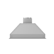 ZLINE - 34 inches - Externally Vented - Range Hood Insert - Stainless Steel